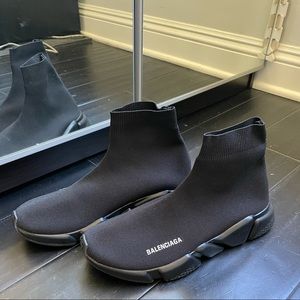 Balenciaga Men’s Knit Sock Trainer Sneaker